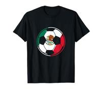 Football Mexico Flag T-Shirt