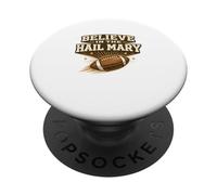 Football Miracle Last Second Touchdown Football Play Graphic PopSockets Adhesive PopGrip