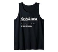 Football Mom Weekends On Bleachers Loud Cheer Tank Top