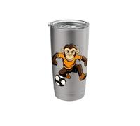 Football Monkey Stainless Steel Insulated Tumbler