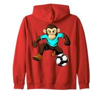Football Monkey Zip Hoodie
