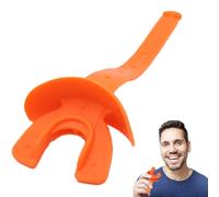 Football Mouth Guard - Protective Sports Mouthpiece with Strap, Breathable Double Layer Design for Braces Teeth Safety, Shock Absorbing Mouthguard for Youth Adult Training Game Practice