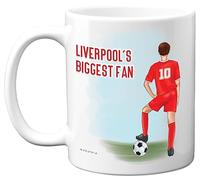 Football Mug Gift for Liverpool Fans, Footy Biggest Fan