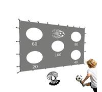 Football Net - 110.24 Inch Precision Football Fabric | Folding Training Equipment for Adults, Young Beginners, Players, Athletes, Competition Training Exercises