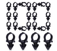 Football Net Clips - 100 Piece Heavy Duty Goal Net Fastener Set | Replacement Sports Hardware for Football Goal Nets, Secure Attachment Clips for Backyard Practice Training Tournament and Game Day Use