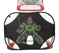 Football Net, Football Goal Net - Foldable Pop-up Football Goal for Kids | Multifunctional Pop Up Football Goal for Toddlers for Beach Soccer Training in the Backyard