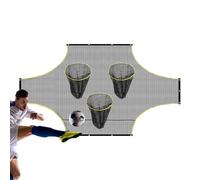 Football Net with Goals, Football Goal Target, Score Training Equipment with Scoring Zones - Football Field Nets, Practice Equipment, Training Net to Improve Training Skills