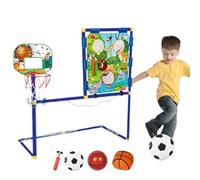 Football Nets for Throwing - Football Basketball Sandbag Toss Game | Kids Exercise Toy Set | for Party Tailgate Carnival Backyard Field Yard Outdoor Festival Fall Boys Girls