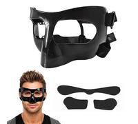 Football Nose Mask, Nose Protection, Face Protection for Broken Nose, Adjustable Nose Protection with Padding, Nose Mask Sports for Unisex Adults