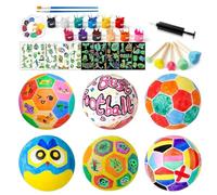 Football Painting Kit | Create Your Own Ball Lamp, Educational Artistic Materials for Children Room Classroom Living Room Bedroom Children's Day Thanksgiving
