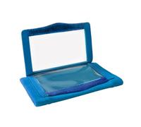 Football Play Wristband for Training, Playbook for Adults with Multi-Window, Hook and Loop Strap, Blue