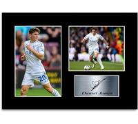 Football Player Daniel James A4 Printed Signed Autograph Photo Display Mount Poster for Leeds Fans and Supporters