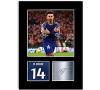 Football Player Desire Doue 2024-2025 A4 Printed Signed Poster Photo Display Mount Gift For Psg Fans