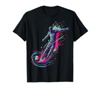 Football Player - Dynamic Sport Splash Art T-Shirt