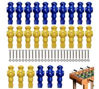 Football Player Set - Sturdy Base Construction, Scale Modeling System, Heavy Duty Weighted, Fade-resistant Painted Material | Educational Display Set for Desktop Decoration