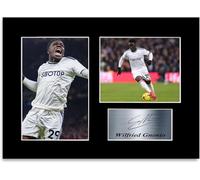 Football Player Wilfried Gnonto A4 Printed Signed Autograph Photo Display Mount Poster for Leeds Fans and Supporters