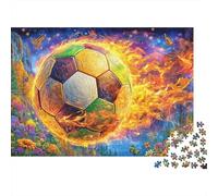 Football Puzzle 1000 Piece, Impossible Jigsaw Puzzles for Adults, Puzzle Family Activity Puzzles 70x50cm/1000pcs