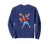 FOOTBALL QUARTERBACK THROWING FOR TOUCHDOWN CLASSIC COMIC Sweatshirt