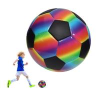 Football Rainbow Soccer | Rainbow Practice Football Soccer,Indoor Outdoor Football, Portable Sports Equipment for Girls, Boys, Children, Kids