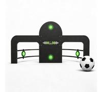 Football Rebound Board for Passing Accuracy, Reflex Practice | Electronic Target Trainer with Illuminated Scoring Screen & Quick Response Drills for Indoor/Outdoor Use
