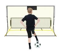 Football Rebounder Net, 82.68 * 47.24 * 33.46Inch Soccer Training Equipment Portable Soccer Training Goal, Football Rebounder Net for Soccers Fans and Students, Clubs
