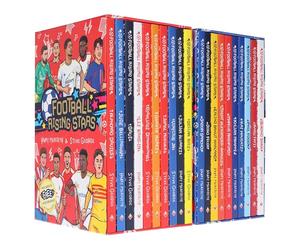 Football Rising Stars (Series 1-2): by Harry Meredith & Steve George 20 Books Collection Box Set (Jadon Sancho, João Felix, Erling Braut Haaland, Marcus Rashford, Kylian Mbappe, Bukayo Saka & More..)