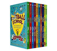 Football School Fantastic Fan-Thology 10 Books Collection Box Set - Football Facts & Fun Learning Collection for Kids