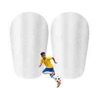 Football Shin Guards EVA Foam Portable Lightweight Shock Absorbing Soft | 2pcs for Youth Football Protection Accessories, Soccer Training Supplies, Boys Girls Junior Shin Guards Unisex