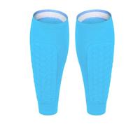 Football Shin Guards for Kids Youth, Calf Compression Sleeve with Honeycomb Pads - Shin Pads Boys, Shin Defender Kids, Shin Pad Sleeves for Soccer Football Protective Gear (Blue, S)