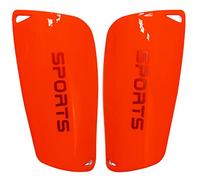 Football Shin Guards, Shin Guards Pads, Youth Boys Girls Shin Pad Sleeves for Football Games, EVA Cushon Protection Reduce hit & Injuries(Red), M