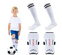 Football Shin Pads, Shin Guards | Comfortable Soccer Foot Shoots With Shin Socks - Football Gear, Calf Protector, Defender Protect Equipment