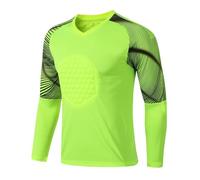 Football Shirts Gradient Goal Keeper Uniforms | Sport Training Breathable Jerseys Soccer Teams Chest Pad