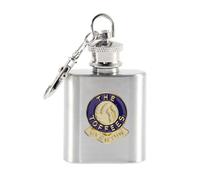 Football Single Shot Hip Flask Keyring Everton