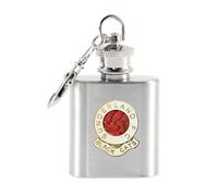 Football Single Shot Hip Flask Keyring Sunderland