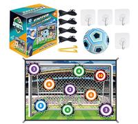 Football Skills Panel: Youth Activity Pack Includes a Cloth Aim Board plus Support Pegs, a Compact Kick to Encourage