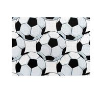 Football Soccer Balls Sports,500 Pieces Puzzles for Adults-Wooden Jigsaw Puzzle for Adults Elderly