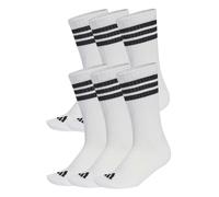 Football Socks adidas 3-Stripes Essentials (x6) Blanc 40/42
