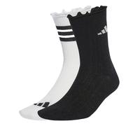Football Socks adidas Glow (x2) Blanc 37/39