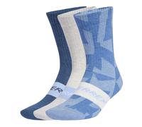 Adidas Socks TERREX MULTI 3-Pack Unisex – Glow Blue/White/Tech Indigo – Size 4.5-6