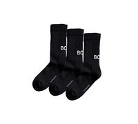 Football Socks Björn Borg Core Crew Polyamide (x3) Noir 41/45