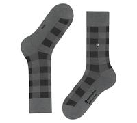 Football Socks Burlington Buffalo Check Grey 40/46