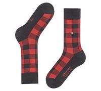 Men's Virgin Wool Socks, 1 Pair, Size 6.5-11, Buffalo Check Pattern, Burlington