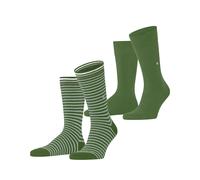 Football Socks Burlington Everyday Stripe (x2) Vert 40/46