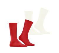 Football Socks Burlington Everyday (x2) Rouge 40/46