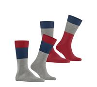 Football Socks Burlington Magic Mismatch (x2) Gris 40/46