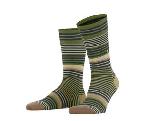 Football Socks Burlington Stripe Green 40/46