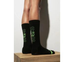Football Socks Circle Sportswear Speedy High Noir 35/37