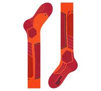 FALKE Men's SK2 Intermediate M Kh Wool Warm Thick 1 Pair Skiing Socks, Orange Flash 8288, 5.5-7.5