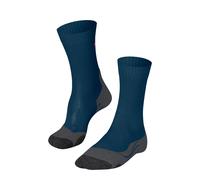FALKE Men's TK2 Explore Cool M So Lyocell Functional Yarn Thick Anti-Blister 1 Pair Hiking Socks, Blue Pond 6598, 8-9