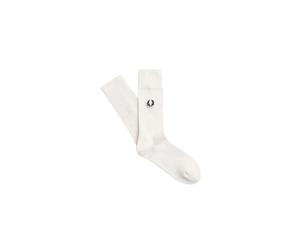 Football Socks Fred Perry Classic Laurel Wreath Blanc 43/46